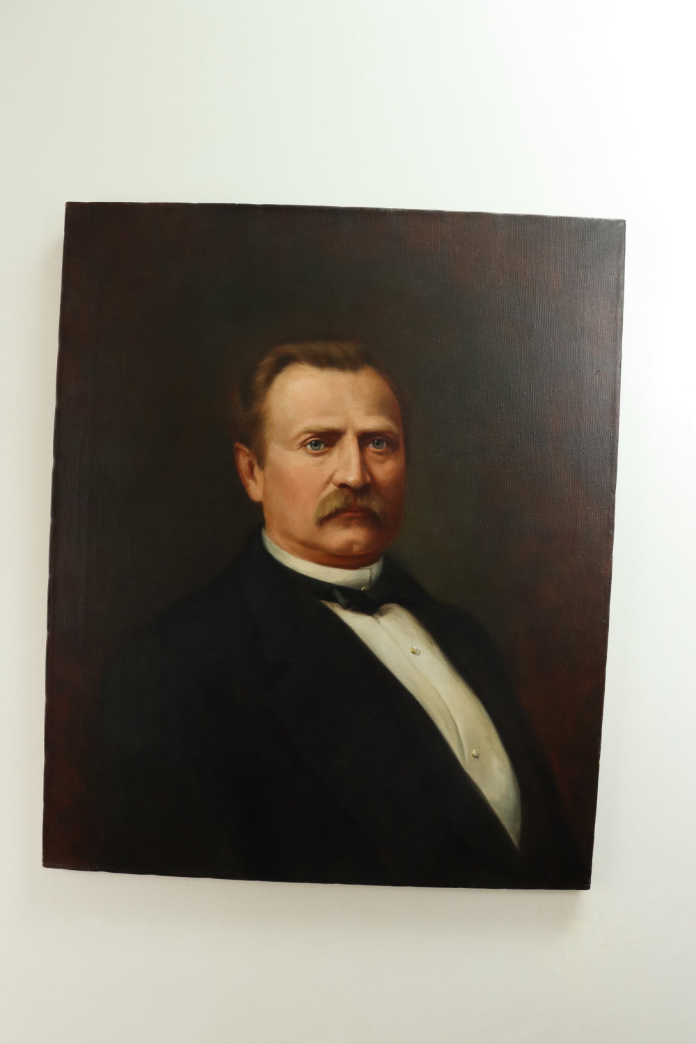 AW421: John Marshall Gamble - Pair of 19th C Portraits - Oil on Canvas