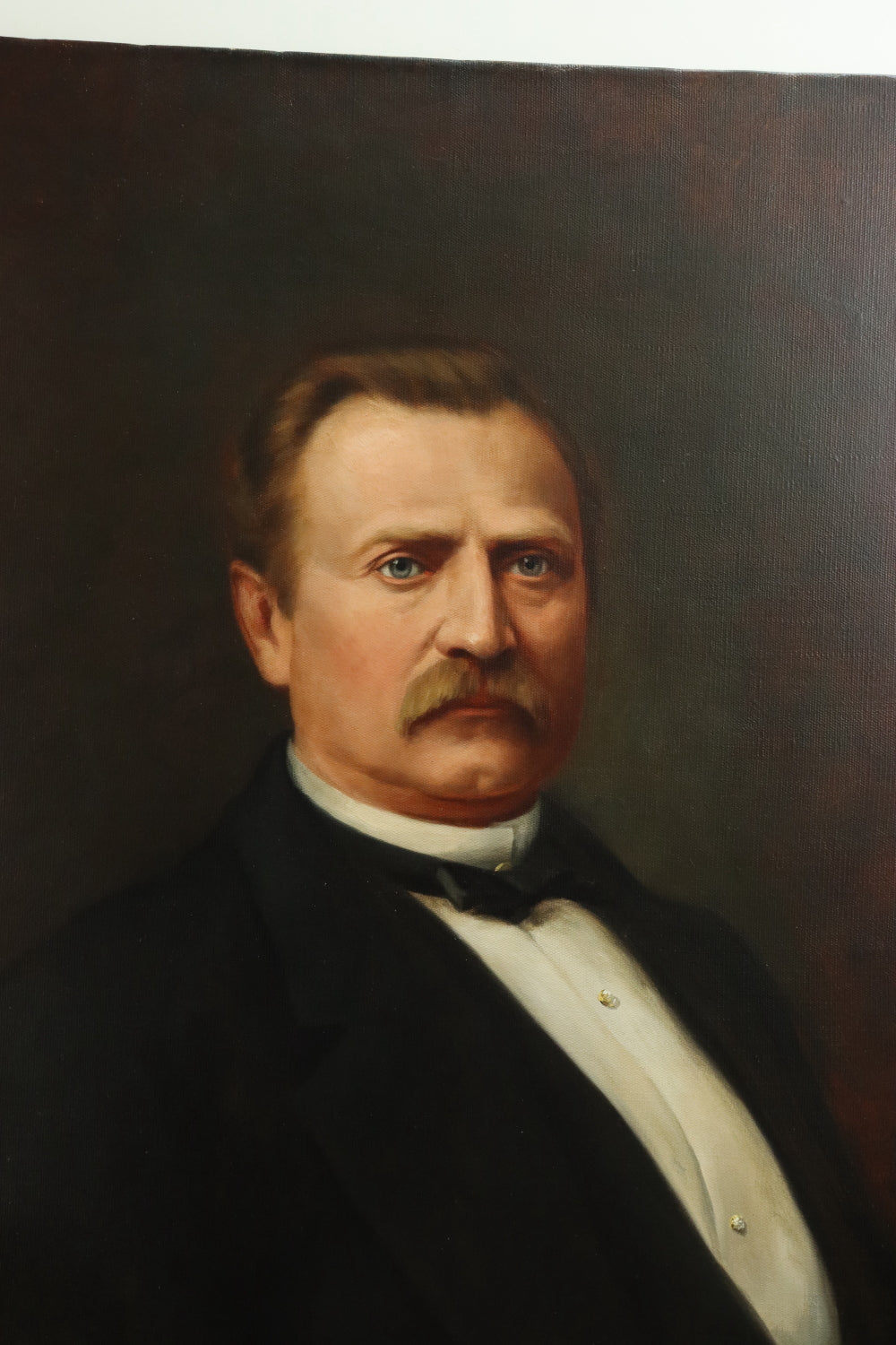 AW421: John Marshall Gamble - Pair of 19th C Portraits - Oil on Canvas