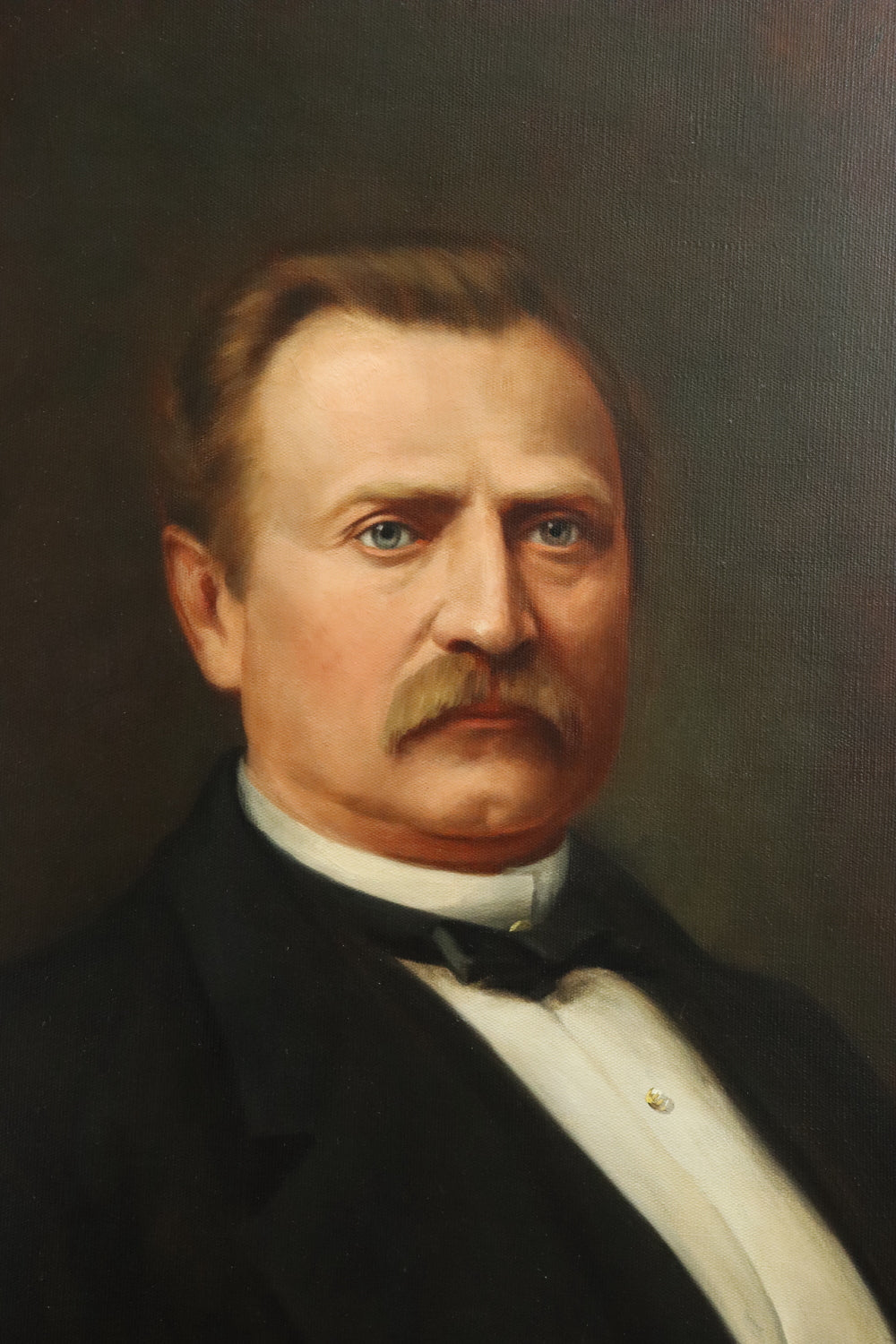 AW421: John Marshall Gamble - Pair of 19th C Portraits - Oil on Canvas