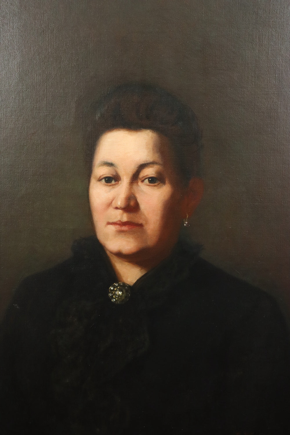 AW421: John Marshall Gamble - Pair of 19th C Portraits - Oil on Canvas