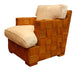 John Hutton for Donghia Block Island Rattan Club Chairs | Work of Man