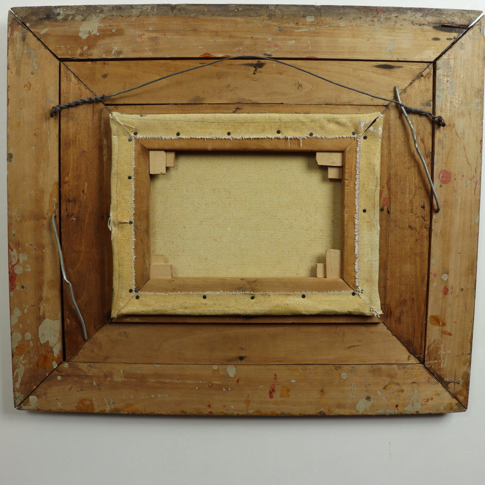 AW551: Maxim Bugzester - Polish/ American, Circa 1940 - Fauvist Landscape - Oil on Canvas