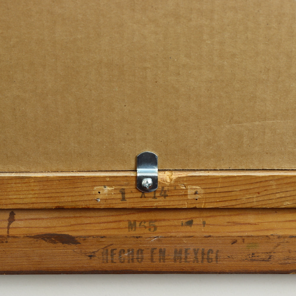 AW3-100: Mid 20th Century Cubist Still Life Painting - Illegibly Signed "Autey" - Tempura on Paper