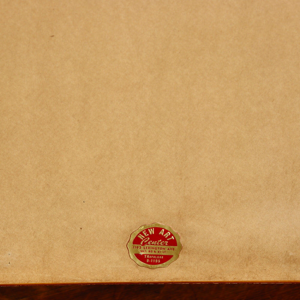 AW7-014: C 1730 Robert Furber - May Floral Calendar Hand Colored Etching - Engraved by H. Fletcher