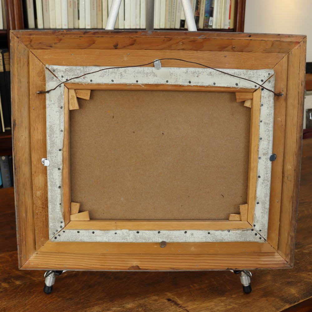 AW570: Ashcan / WPA School - "Red Tugboat" - Early 20th Century - Oil on Canvas