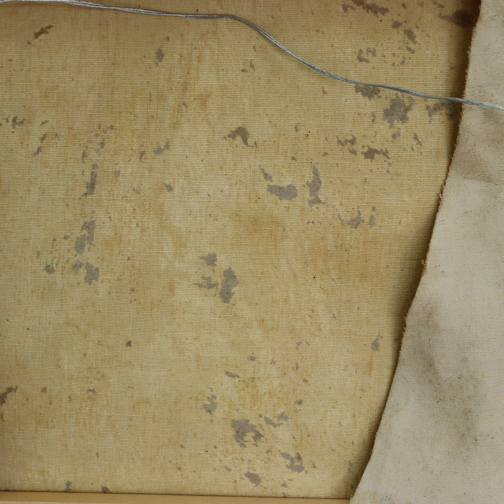 AW110: Ralph Holmes California Impressionist Oil on Board Painting "Foothills Landscape With Sycamore Trees"