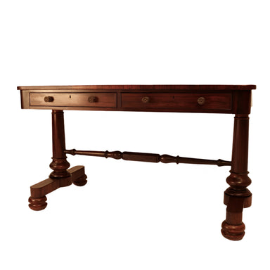 Antique English Regency Rosewood Library Table Early 19th Century | Work of Man