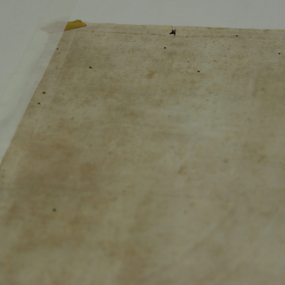 AW7-033: Circa 1690 Etching of Michelangelo Designed Architectural Cornice Details of the Del Palazzo Farnese, Rome By Alessandro Specchi