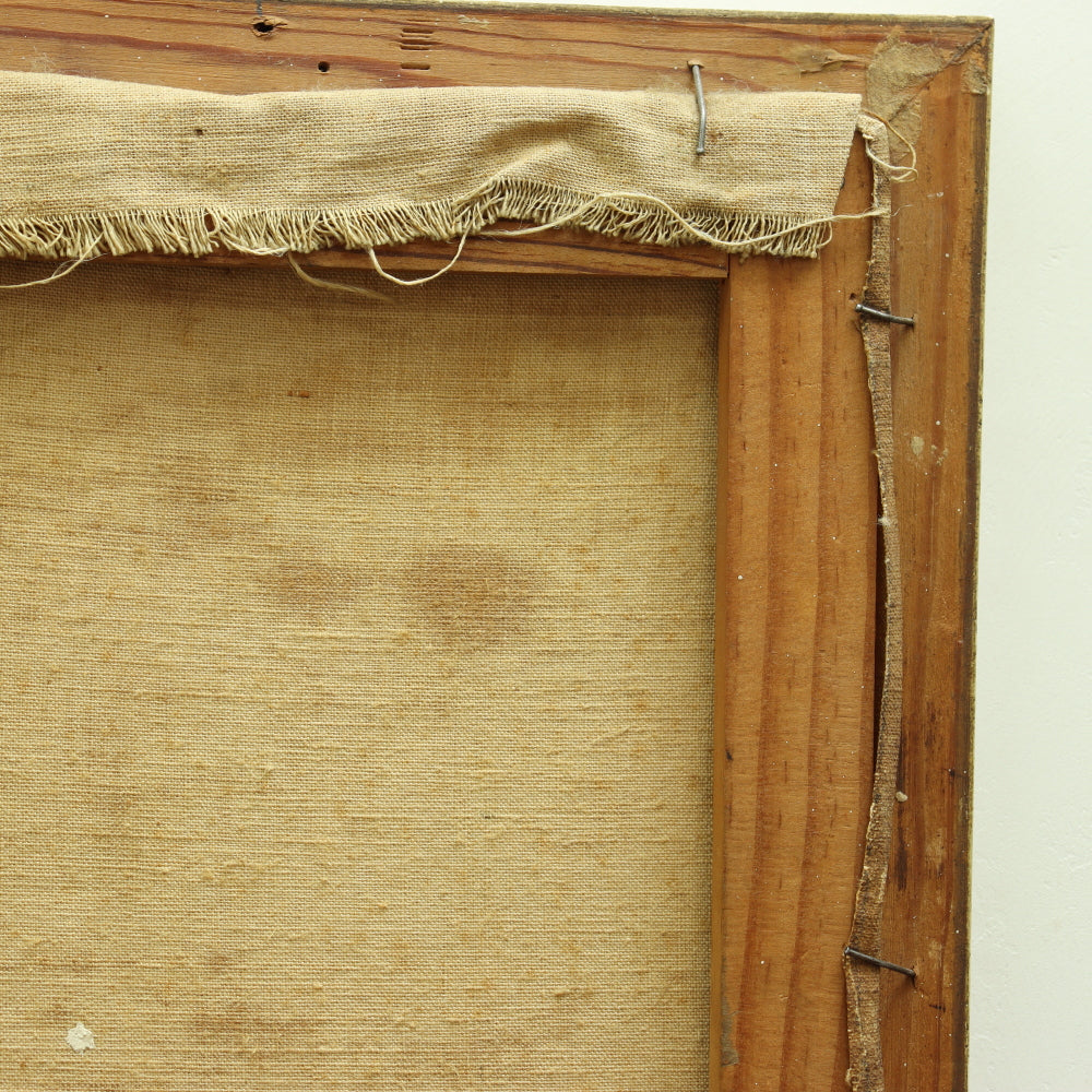 AW640 : Rene Quinton Pair of Early 20th Century Parisian Montmartre Street Scenes Oil on Canvas