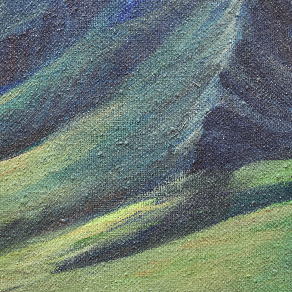 AW644: Alden Peirson Early 20th C California Plein Air Oil on Canvas Landscape Painting