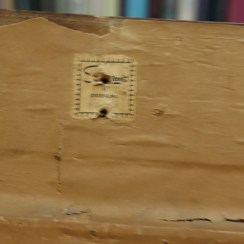 AW648: 19th C Floral Still Life Signed CORBE Oil on Canvas