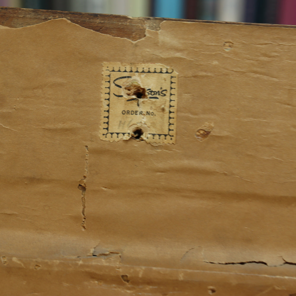 AW648: 19th C Floral Still Life Signed CORBE Oil on Canvas