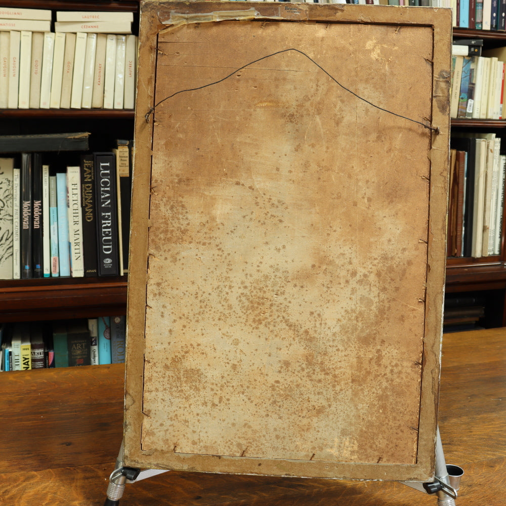 AW7-080: Late 19th C Etching of Arched Moorish Ached Doorway