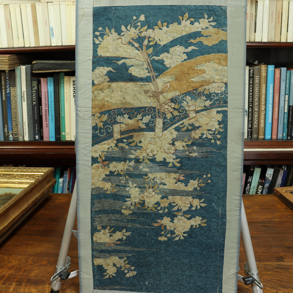 TX3-001: 17th Century Chinese Silk Tapestry Kesi Panel