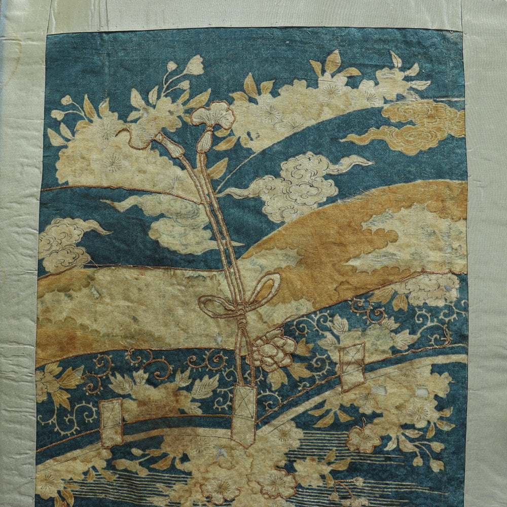 TX3-001: 17th Century Chinese Silk Tapestry Kesi Panel