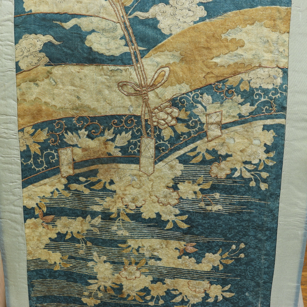 TX3-001: 17th Century Chinese Silk Tapestry Kesi Panel