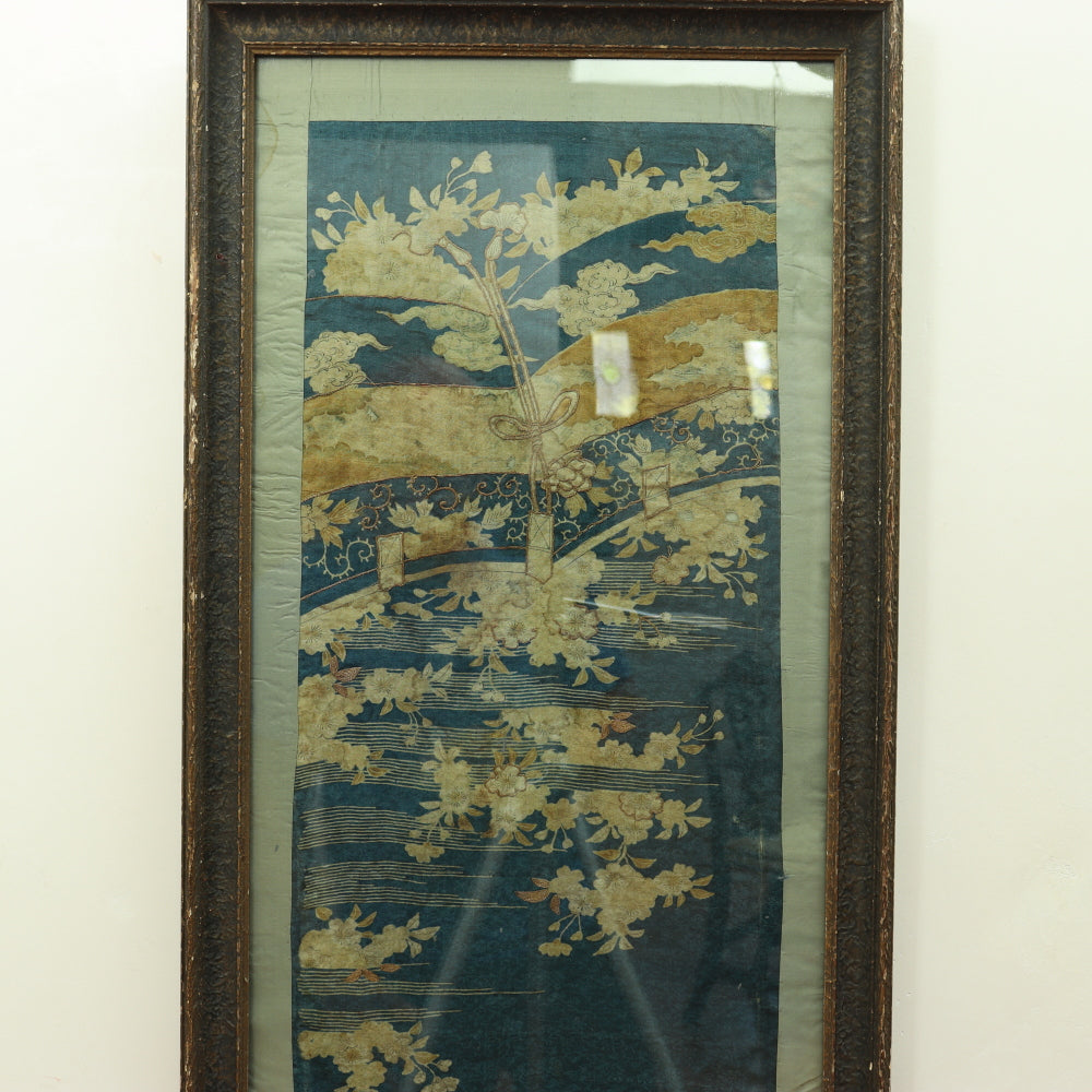 TX3-001: 17th Century Chinese Silk Tapestry Kesi Panel