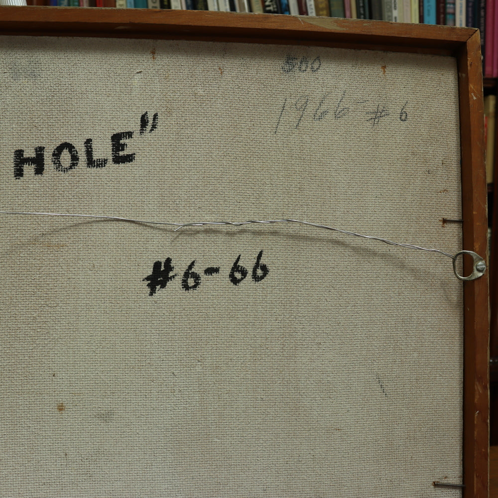 AW672: Alfred McNamara (1911 - 1994) "The Swimming Hole" Oil on Board Mid 20th Century