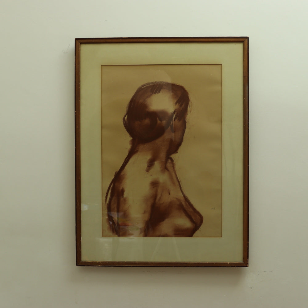 AW4-100: Myer Abel Gouache Female Nude