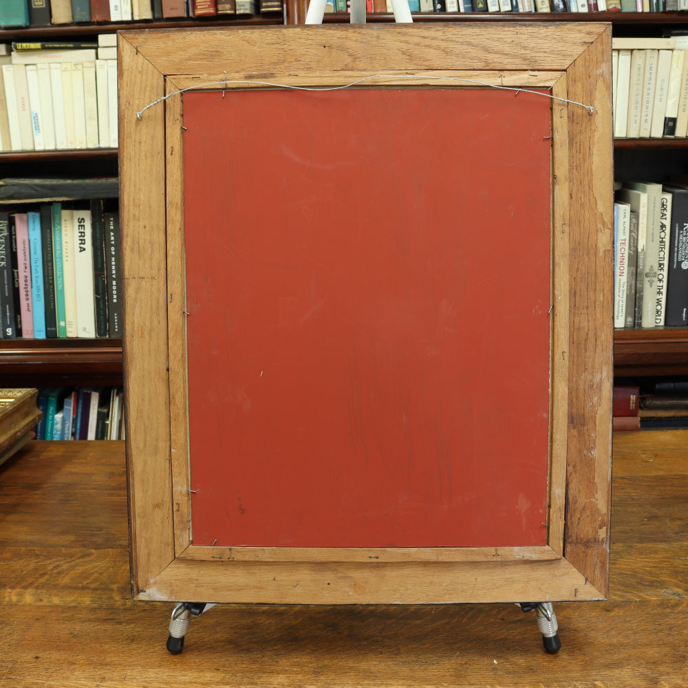 AW288: Arthur Smith - "New York Yankee" - Oil on Masonite Board