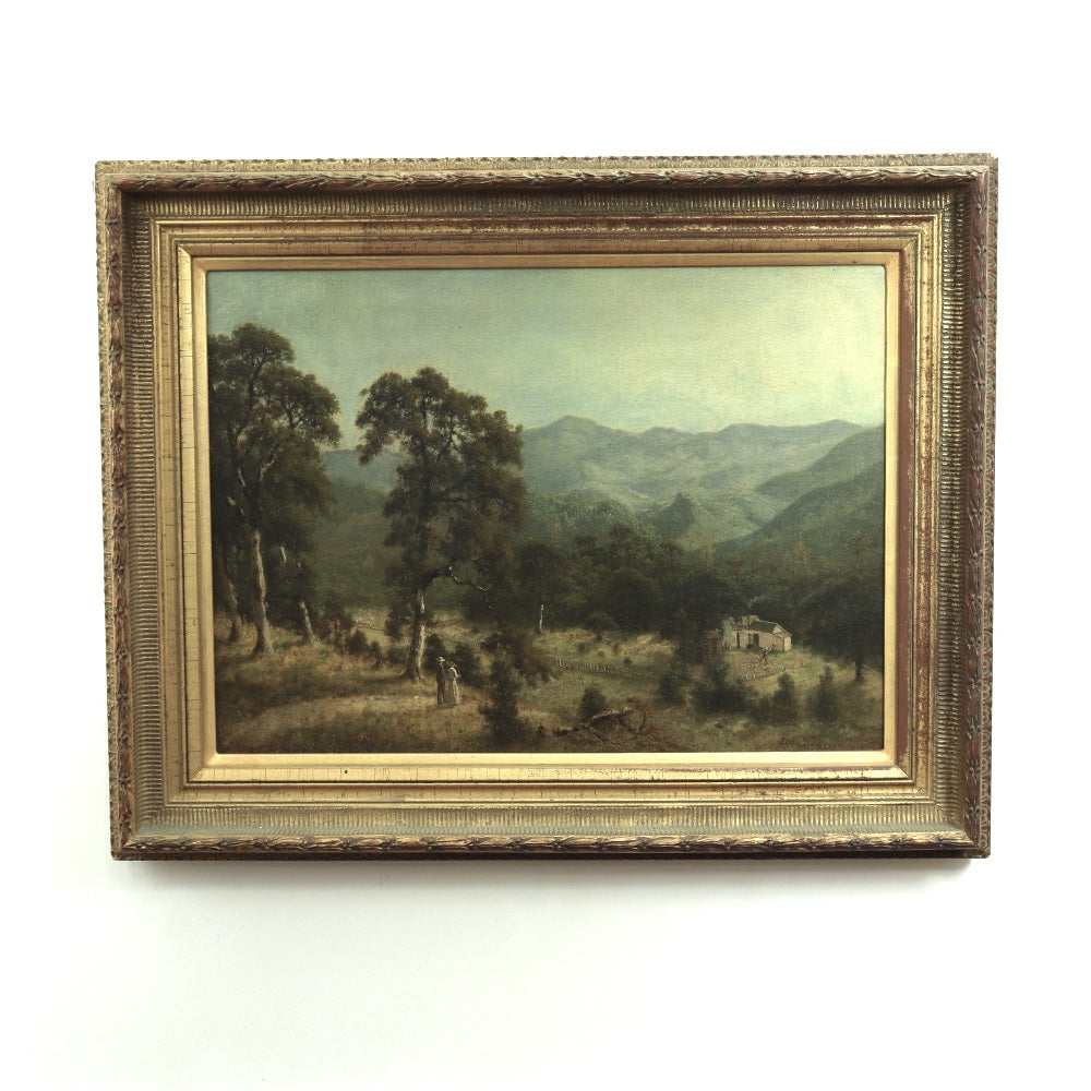 Carl Dahlgren "We Got Company"  Oil on Canvas | Work of Man