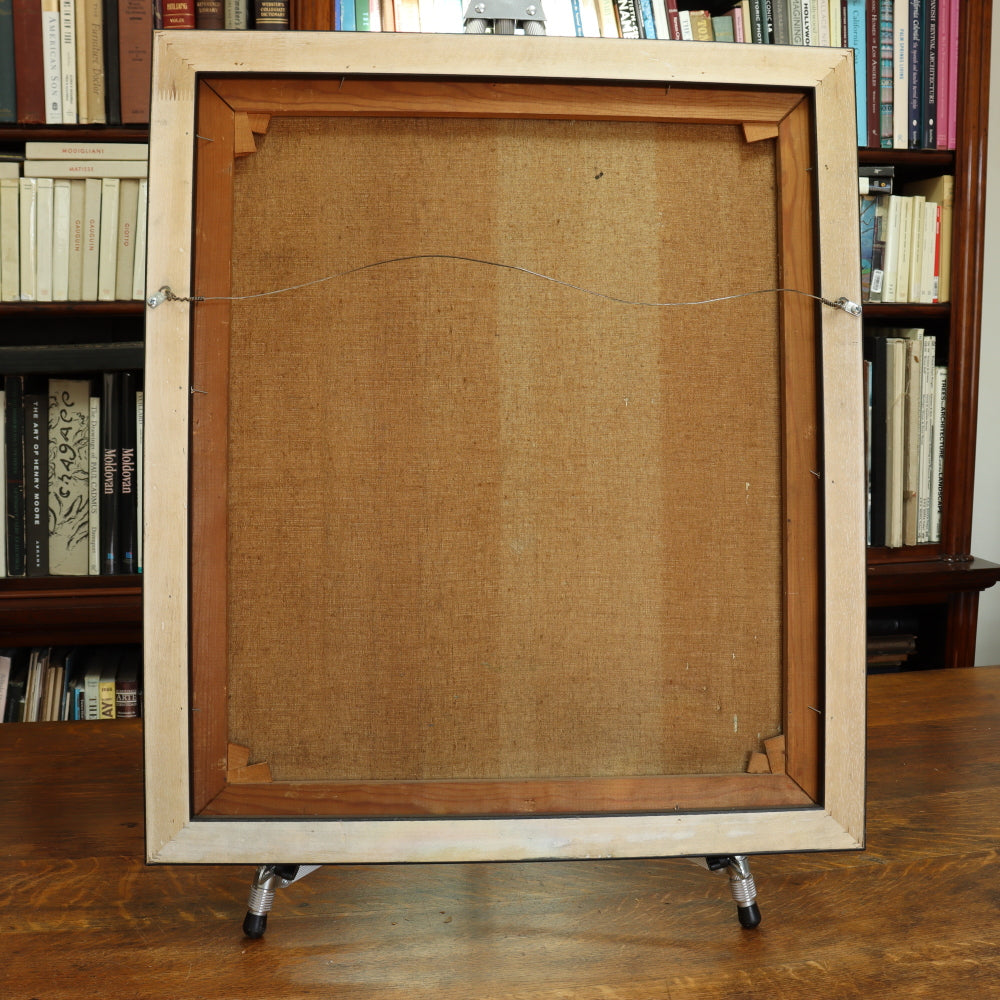 AW411: After Lyubov Popova "The Jug on the Table" Russian Avant Garde Cubist Oil on Canvas