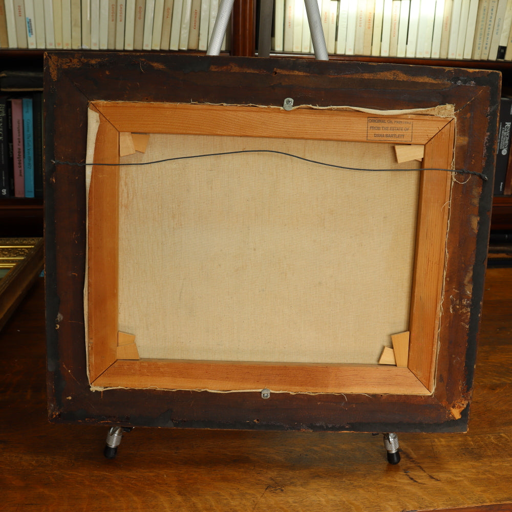 AW039: Dana Bartlett California Impressionist Landscape Oil on Canvas