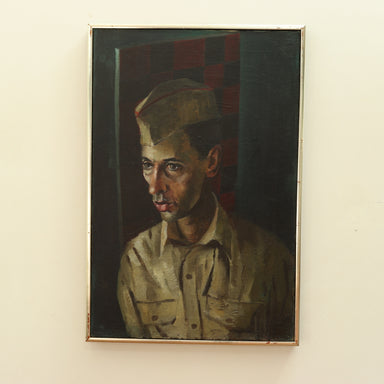 Duncan "Private" WPA  Ashcan Portrait of an American World War II Era Army Private | Work of Man