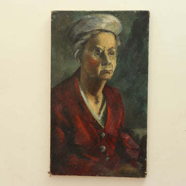 Esther Eddy Hastings "Senator Warren" WPA Portrait of Wise Determined Fighter | Work of Man