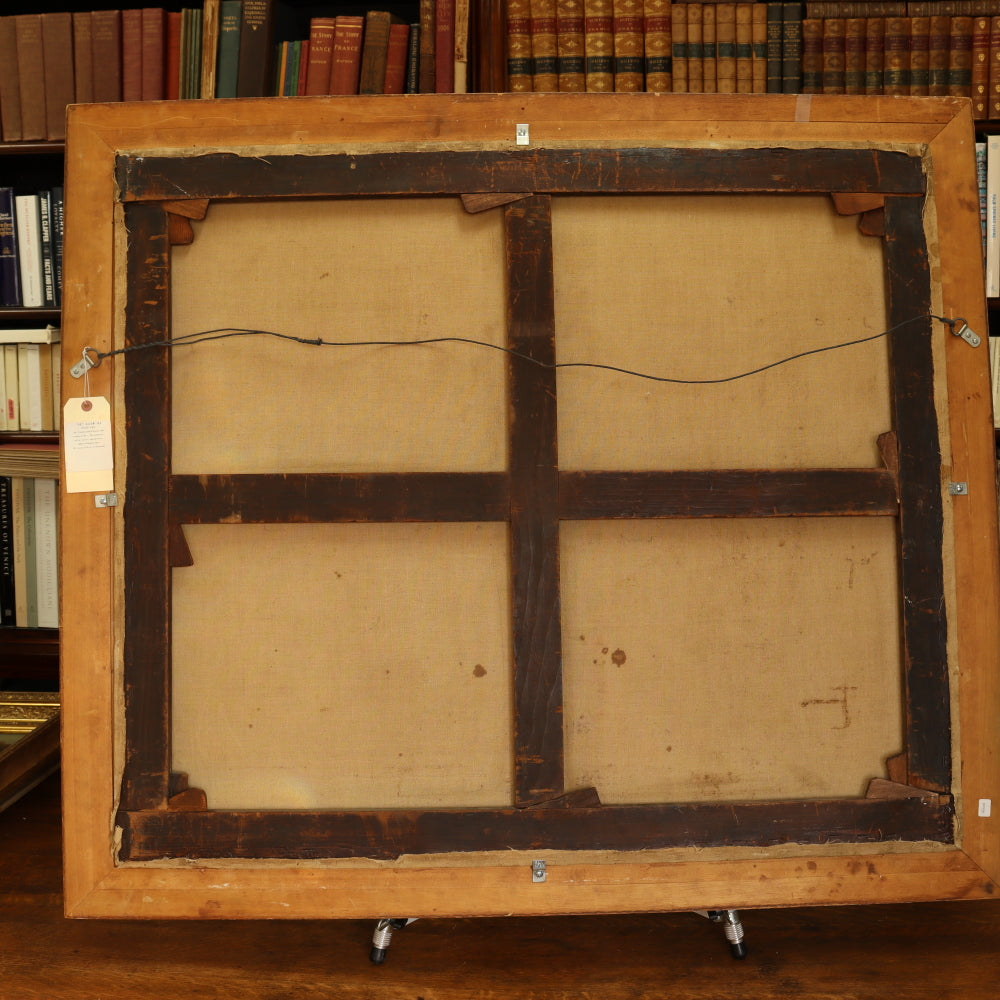 AW487: Mid 19th Century Recreation of William Etty's "The Storm" - Oil on Canvas