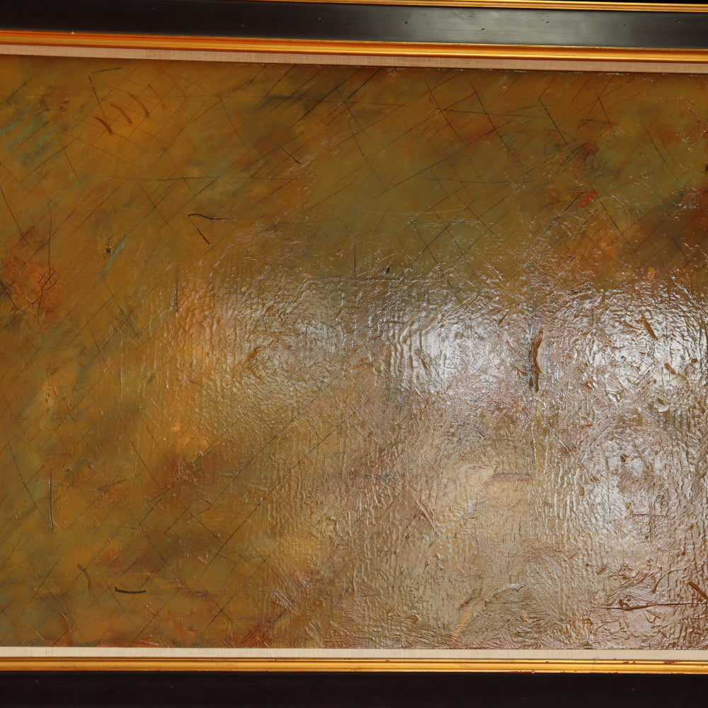 AW2-010: Abstract Acrylic on Canvas - P Craig 1975