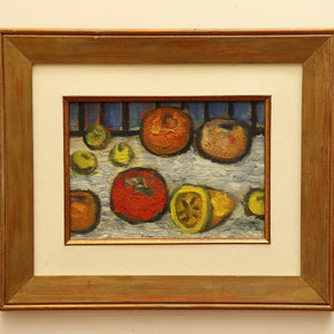AW840: Sacha Moldovan Post Impressionist Still Life Oil on Board Painting