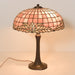 Antique Handel & Duffner & Kimberly Arts & Crafts Bronze Leaded Glass Shade Lamp | Work of Man