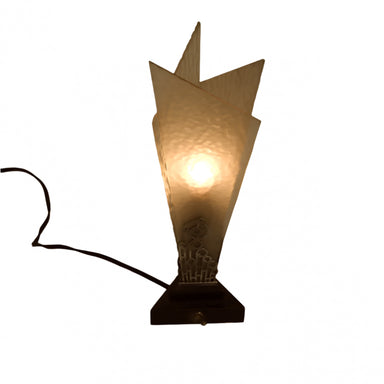 Antique Art Deco Table Top Night Lamp | Work of Man