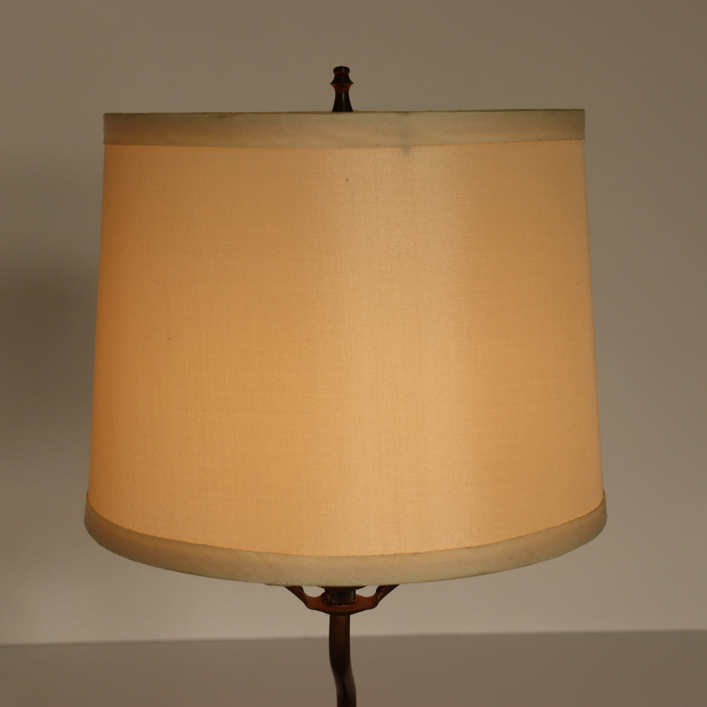 AL2-031: Antique Gilt Bronze Statue of Dog Mounted as a Lamp