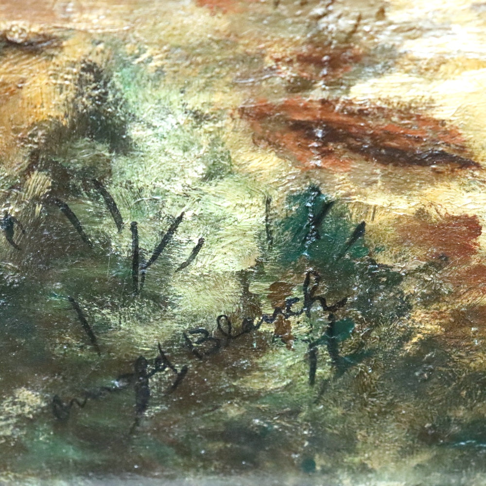 AW871: Arnold Blanch WPA Artist West Hurley, 1929 Oil on Canvas Painting