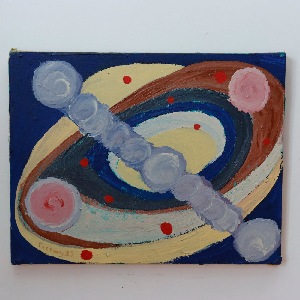 AW873: Anatoly Andreevich Passan - Sapkov Oil on Canvas Painting