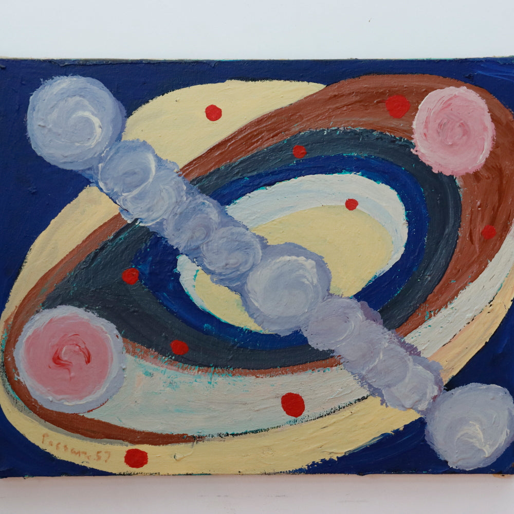 AW873: Anatoly Andreevich Passan - Sapkov Oil on Canvas Painting