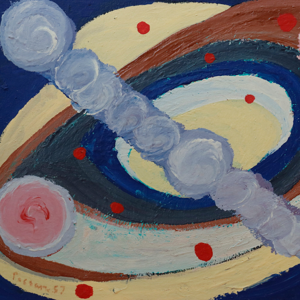 AW873: Anatoly Andreevich Passan - Sapkov Oil on Canvas Painting