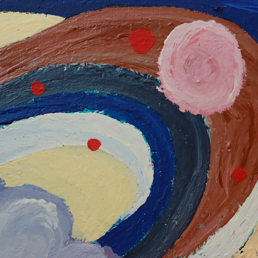 AW873: Anatoly Andreevich Passan - Sapkov Oil on Canvas Painting