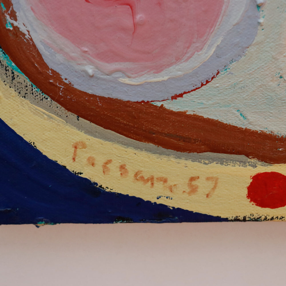 AW873: Anatoly Andreevich Passan - Sapkov Oil on Canvas Painting