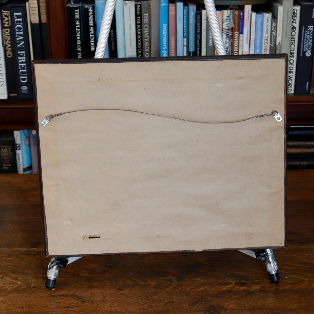 AW104: Ralph Holmes Landscape of the Foothills Oil on Board Painting