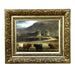 19th Century Scottish Highlands Oil on Canvas Landscape Painting | Work of Man
