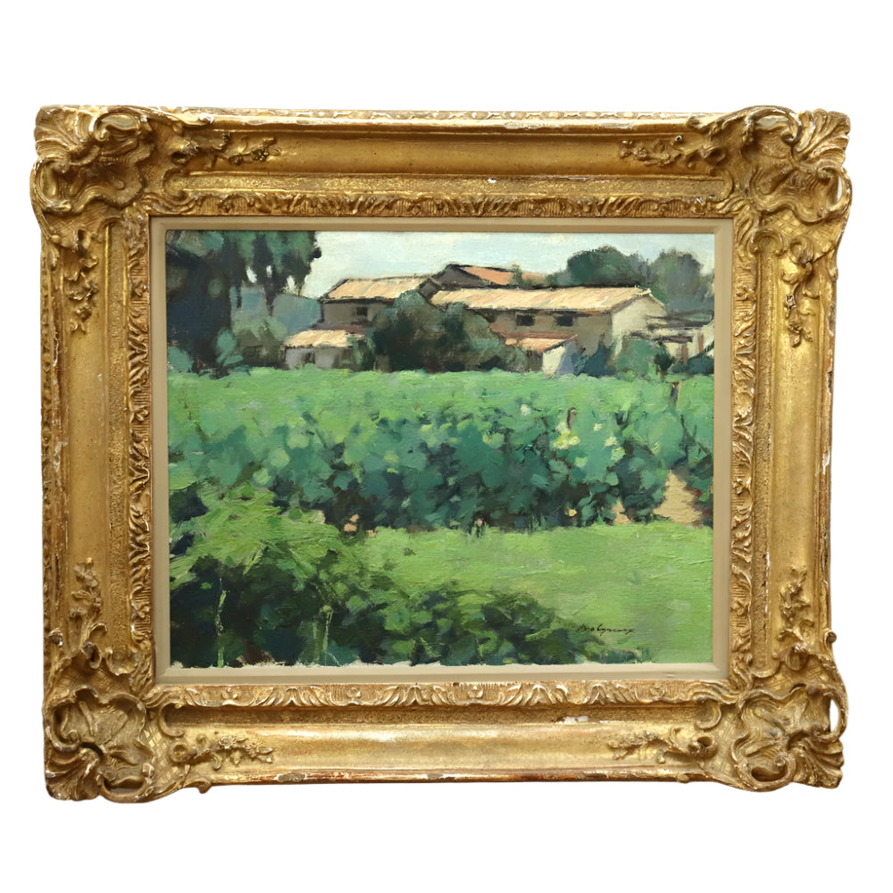 Edward Henry (Captain) Molyneux Impressionist Landscape Exhibited Hammer Galleries NYC | Work of Man