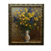 Tatyana Petrova Impressionist Still Life w/ Flowers in Vase Oil on Canvas Painting | Work of Man