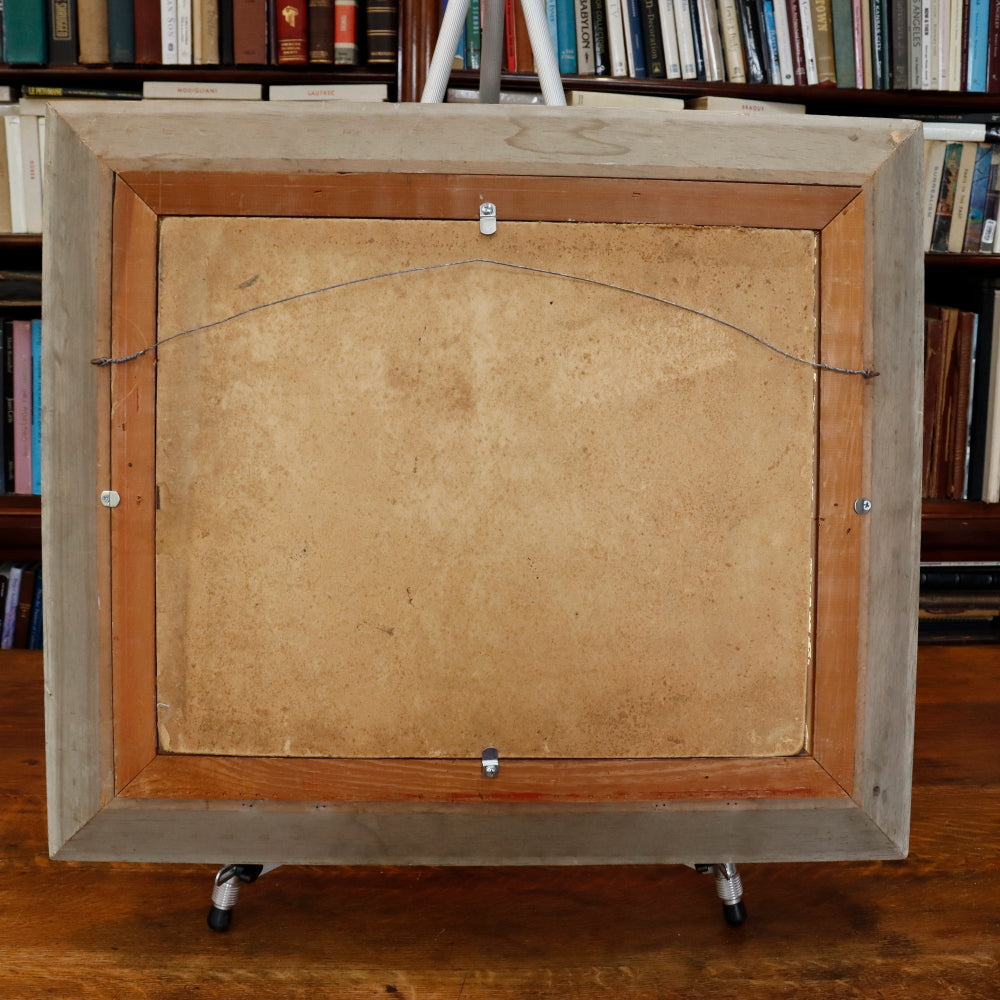 AW904: Impressionist Bathers Manner of Paul Gauguin Oil on Board Circa 1900