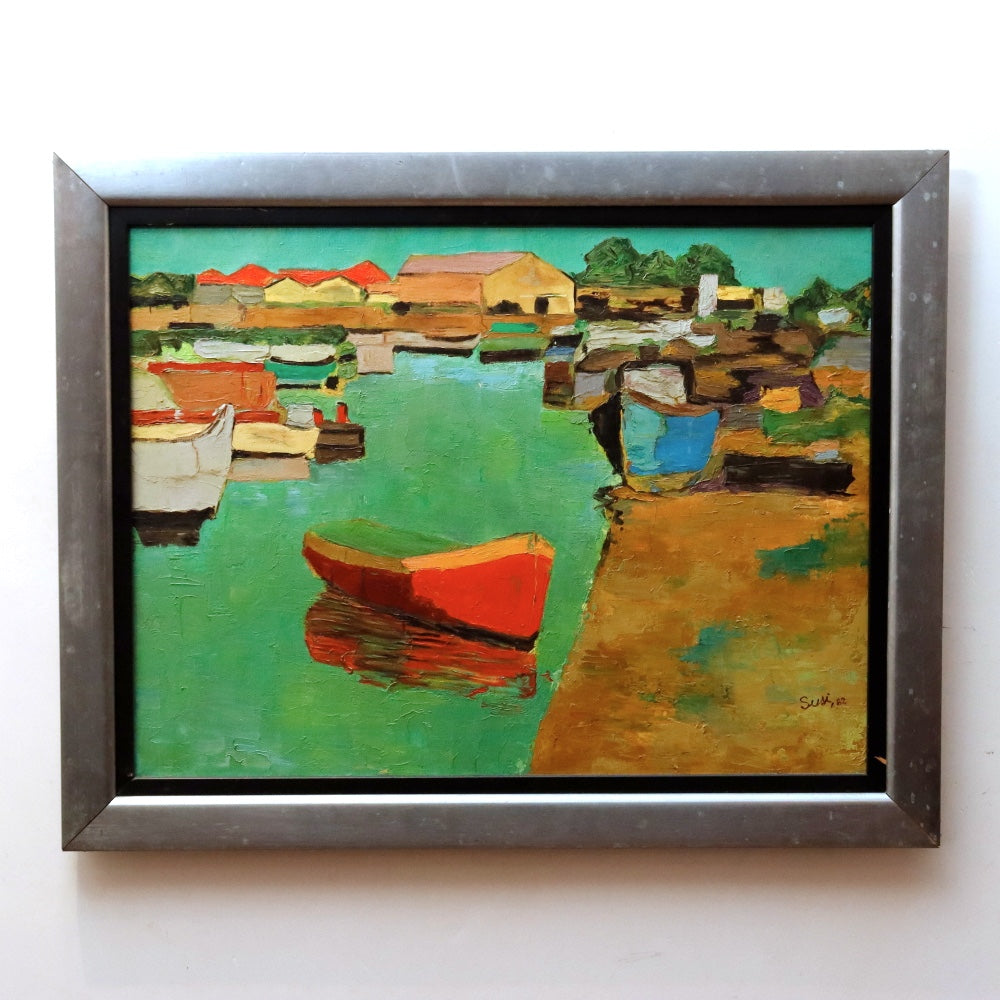  Susan Donath Modernist Oil Painting | Work of Man