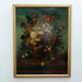 Antique  Floral Still Life Oil on Canvas Painting American School | Work of Man