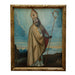 San Clemente Obispo y Mártir - 18th Century Oil on Canvas Painting | Work of Man