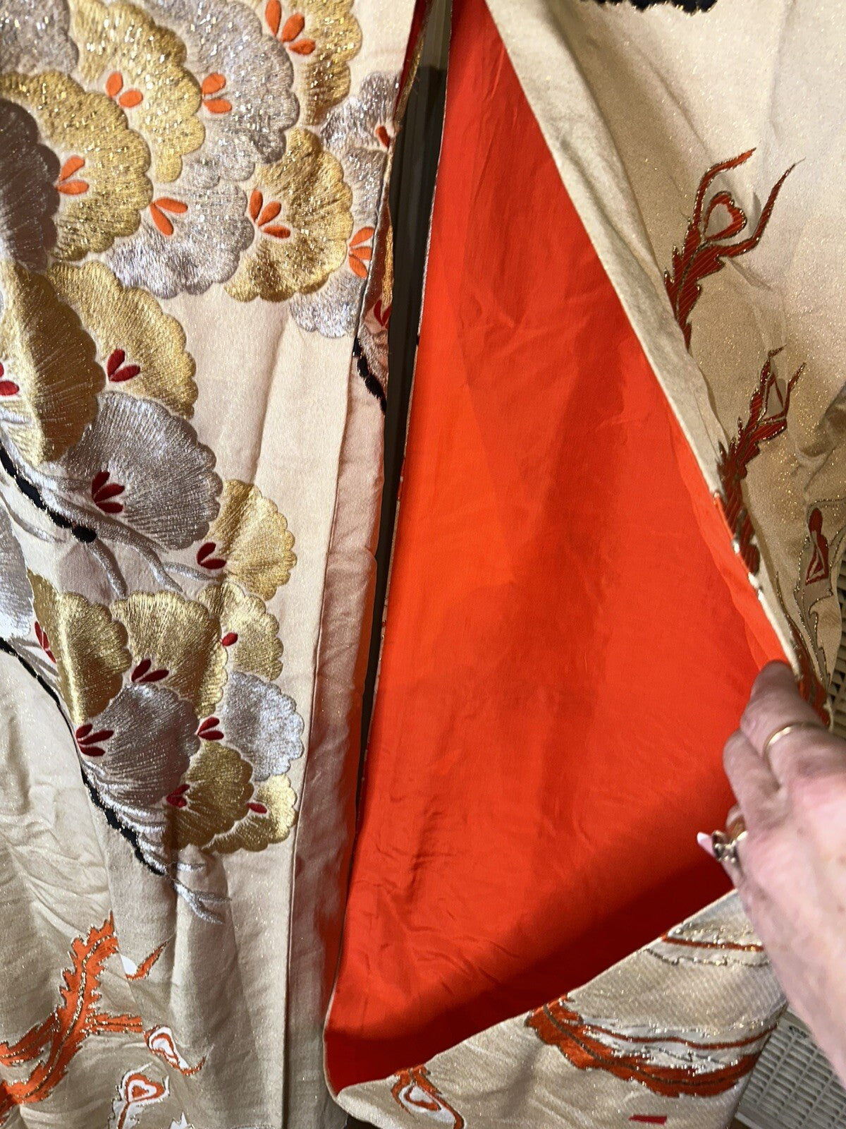 Vintage Pair Japanese Uchikate Wedding Kimonos | Work of Man
